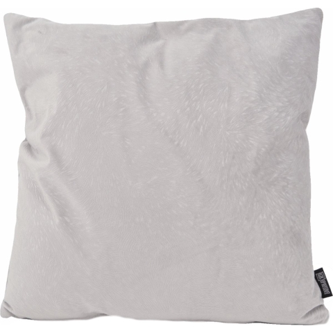 Gek op kussens! Velvet chic silver grey | 45 x 45 cm | kussenhoes | velvet/polyester