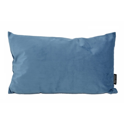 Gek op kussens! Sierkussen velvet blauw long | 30 x 50 cm | velvet/polyester