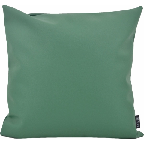NOVÉE Jax green outdoor | 45 x 45 cm | kussenhoes | pu leder