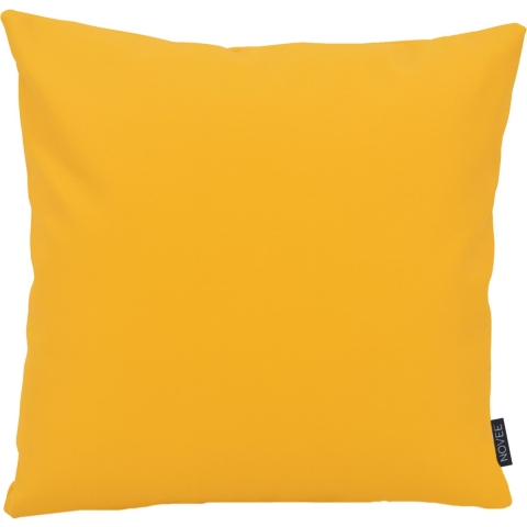 NOVÉE Sierkussen jax yellow outdoor | 45 x 45 cm | pu leder