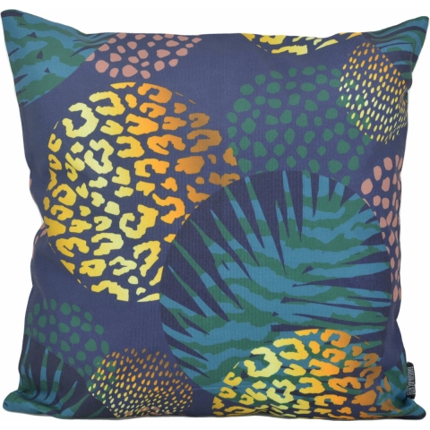 Gek op kussens! Sierkussen malika leopard #2 outdoor | 45 x 45 cm | katoen/polyester