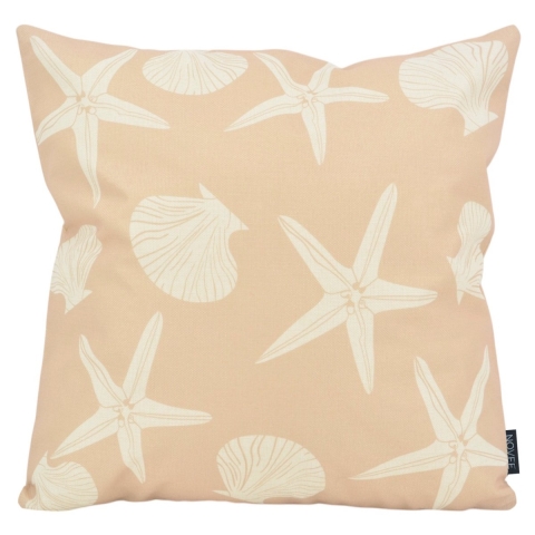 NOVÉE Sierkussen stars & shells outdoor | 45 x 45 cm | katoen/polyester