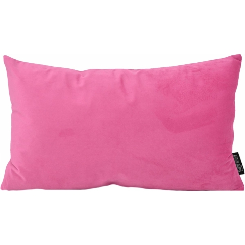 Gek op kussens! Sierkussen velvet fuchsia long | 30 x 50 cm | velvet/polyester