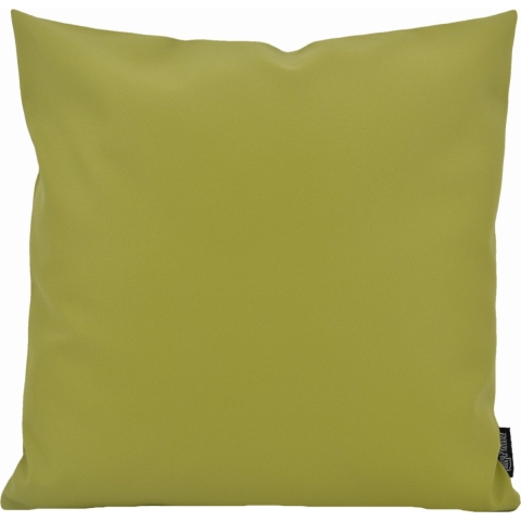 Gek op kussens! Sierkussen arizona mos | 45 x 45 cm | pu leder