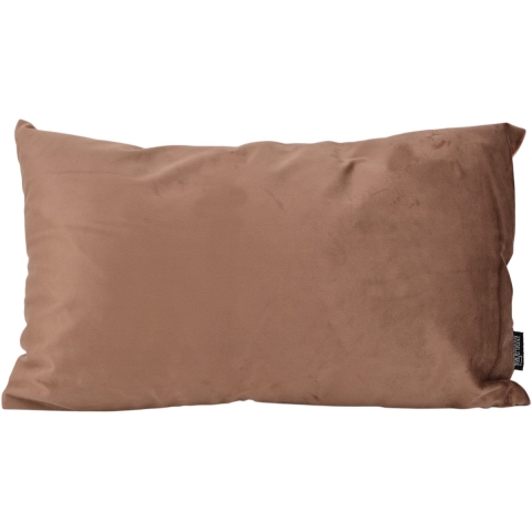Gek op kussens! Sierkussen velvet mokka | 30 x 50 cm | polyester