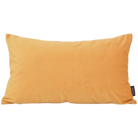 Gek op kussens! Sierkussen velvet oranje/goud long | 30 x 50 cm | velvet/polyester