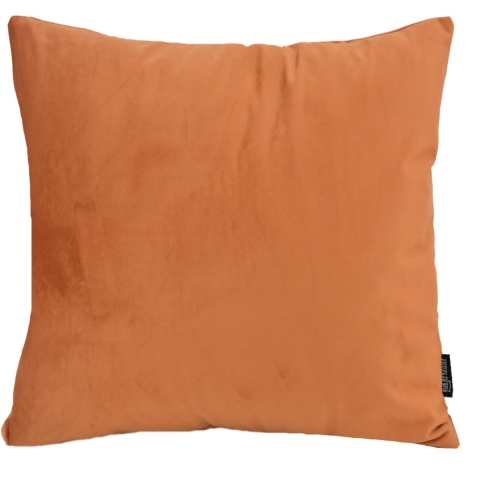Gek op kussens! Sierkussen velvet terracotta | 45 x 45 cm | velvet/polyester