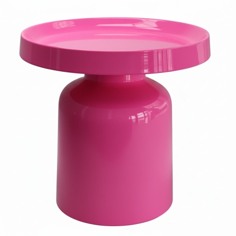 House Vitamin Side table pawn neon pink 43x42cm