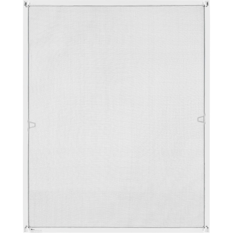 Vliegenhor Aluminium - Raamhor 130 x 150 cm - Wit - Incl. Bevestigingsmateriaal