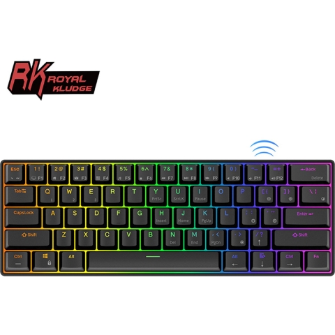 ROYAL KLUDGE RK61 Black Keyboard