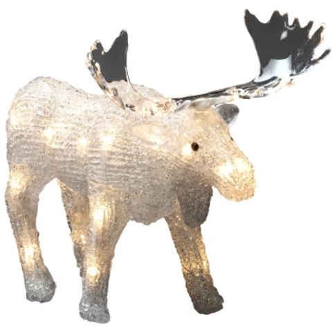 Konstsmide 6225-103 Acryl figuur Eland Warmwit LED Warm-wit