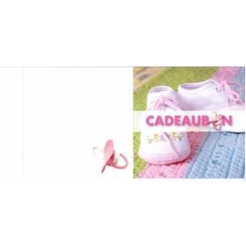 Cadeaubon +envelop 10 st meisje