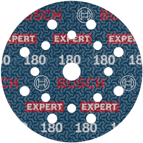 Bosch 2608902412 EXPERT Schuurschijf O780 Met Film Onderlaag - 125mm - K180 (50 Stuks)
