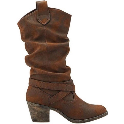 Rocket Dog Vrouwen/dames Sidestep Mid-Calf Western Boot (Bruin)