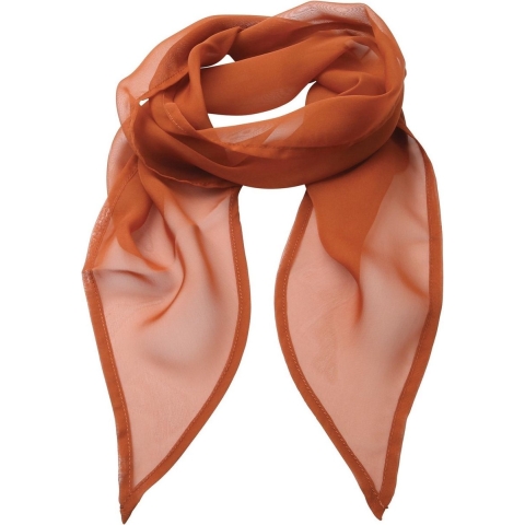 Premier Dames/vrouwenwerk Chiffon Formele Sjaal (Kastanje)