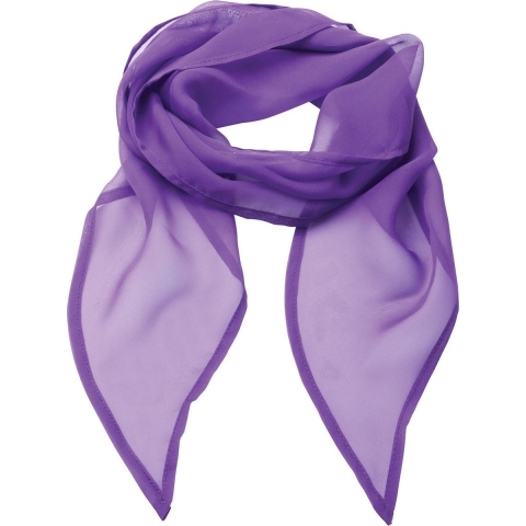 Premier Dames/vrouwenwerk Chiffon Formele Sjaal (Rijke Violet)
