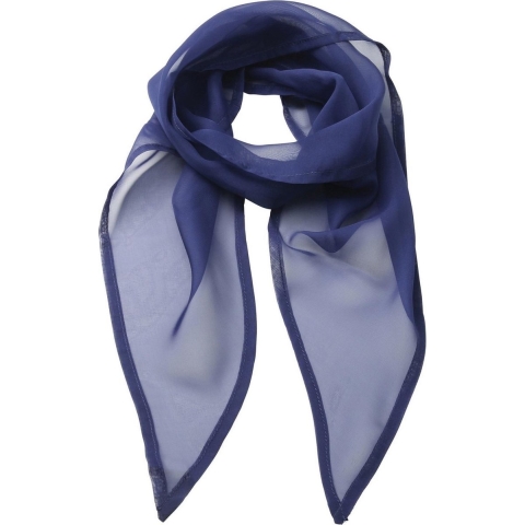 Premier Dames/vrouwenwerk Chiffon Formele Sjaal (Marineblauw)