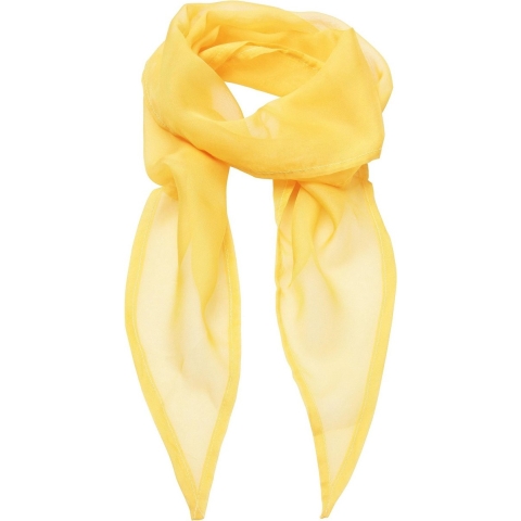 Premier Dames/vrouwenwerk Chiffon Formele Sjaal (Zonnebloem)