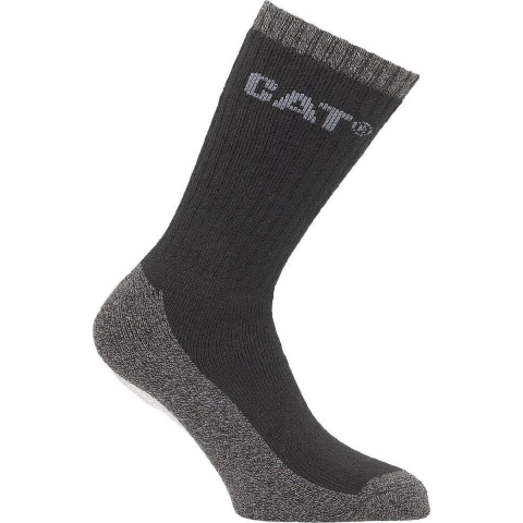 Caterpillar Thermische heren werksokken (Pakket van 2) (Zwart)