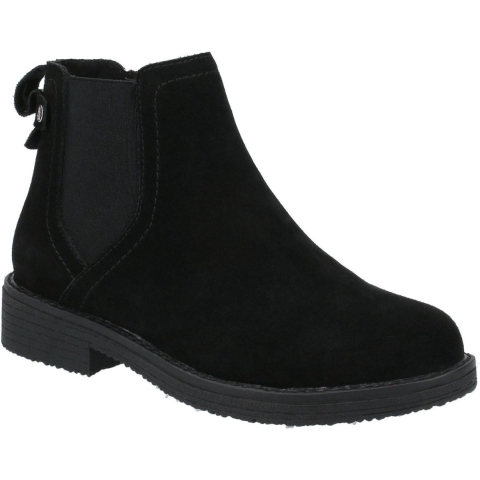 Hush Puppies Dames/dames Maddy Suede Enkellaarzen (Zwart)