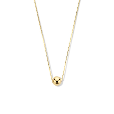 Marie-Celeste Ketting Bol 0,5 mm 40 + 1,5 cm - Goud