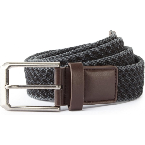 Asquith & Fox Heren Vintage Wash Canvas Riem (Zwart)