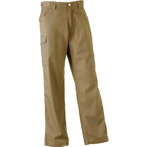 Russell Werkkleding Heren Polycotton Twill Broek / Broek (Lang) (Konvooi Grijs)
