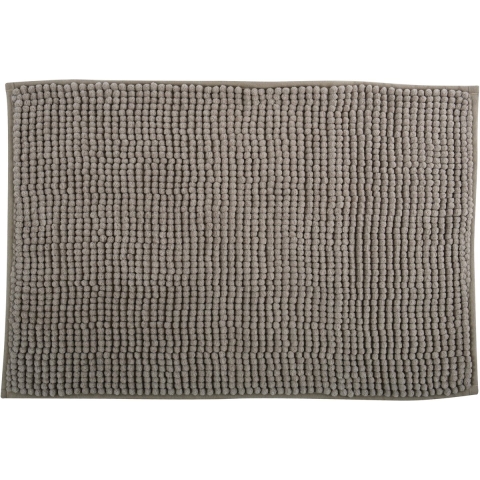 MSV Badkamerkleedje/badmat tapijt - voor op de vloer - beige - 50 x 80 cm -