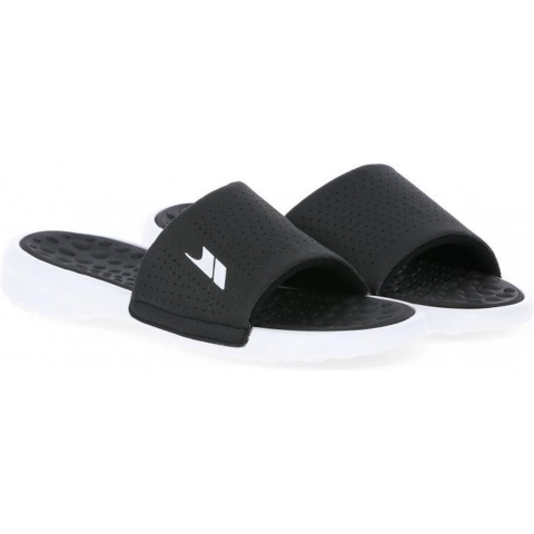 Trespass Herenslippers Gedempte sandaal (Zwart / Wit)