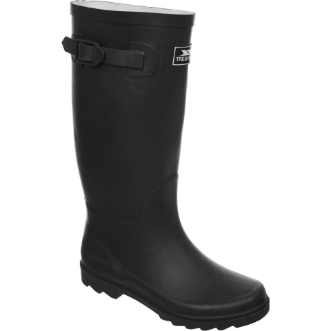 Trespass Recon X Heren Waterdichte Rubber Wellington Laarzen (Zwart)
