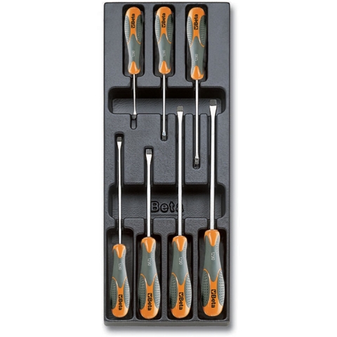 Beta Harde voorgevormde inzetbakken met assortiment gereedschap T170 - 024240170