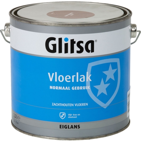 Glitsa AC Vloerlak | 0109 | Donker Eik | 2,5L - 5061429
