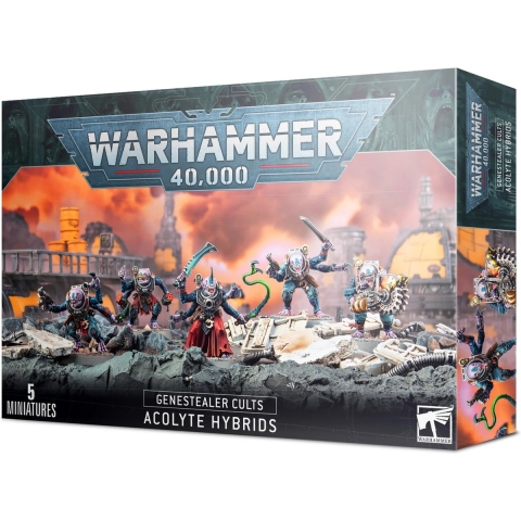 Figurine Games Workshop Warhammer 40k - Genestealer Cults Acolyte Hybrids