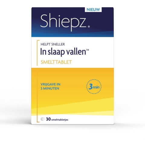 1 + 1 gratisGratis Verzending: Shiepz In Slaap Vallen 30 smelttabletten