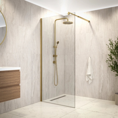 Mirlux Douchewand elva 90x200cm pre order