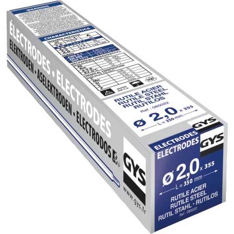 Gys Las Elektrodes staal O2,0mm (x355) - 5193085022 - 5193085022