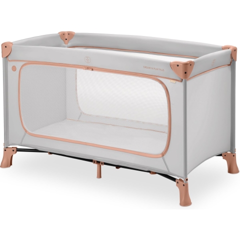 Hauck Dream N Play Plus - Campingbedje - Grote doorgang - Dusty Cork