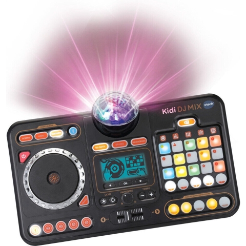 VTech Kidi DJ Mix - DJ-mengpaneel 10-in-1 met jog-wheel en effecten - Meerkleurig