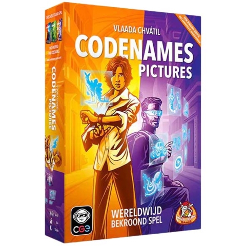 Codenames Pictures (Nieuw Artwork)– familiespel – White Goblin Games
