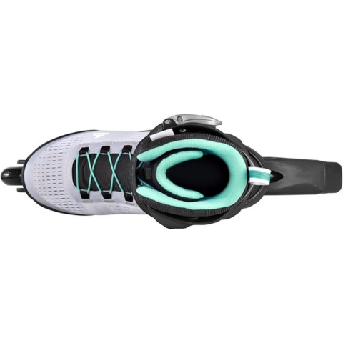 Rollerblade - Zetrablade Elite Black/Powder Blue - Recreatie Fitness Skates - 40