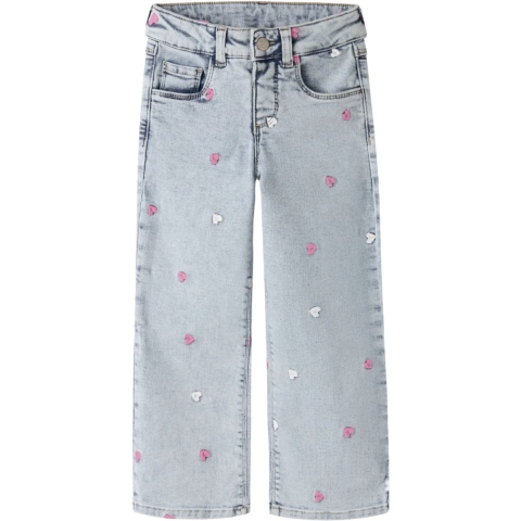 Name It Jeans - NmfRose - Noos - Light Blue Gebleekt Denim/Hoor - Name It - 4 jaar (104) - Jeans