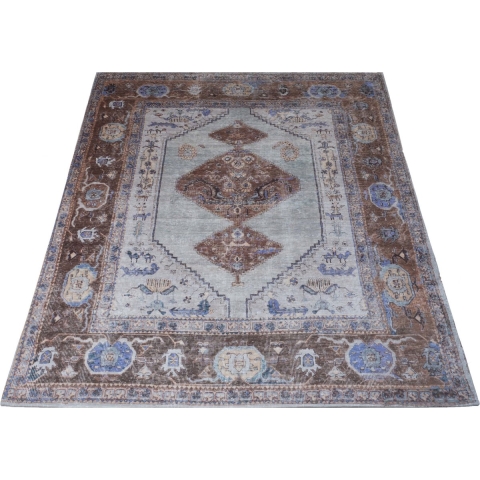 Veer Carpets Vloerkleed karaca purple/brown 07 200 x 290 cm