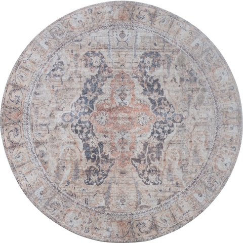 Veer Carpets Vloerkleed mahal beige 00 rond ø160 cm