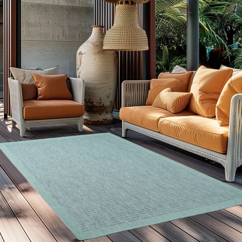 Muratap Solid binnen en buiten vloerkleed indoor & outdoor laagpolig effen - 120x170 cm