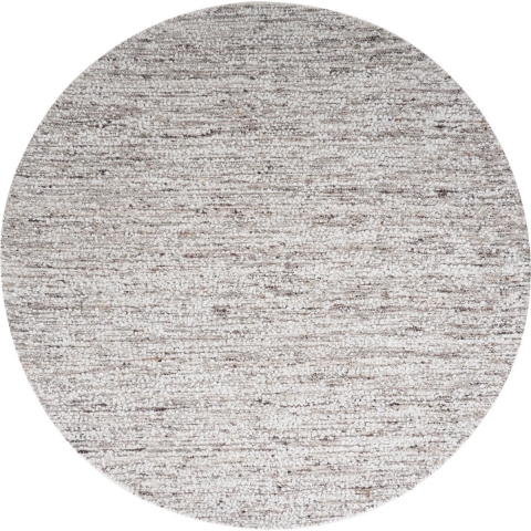 Veer Carpets Vloerkleed mica naturel/brown rond ø160 cm