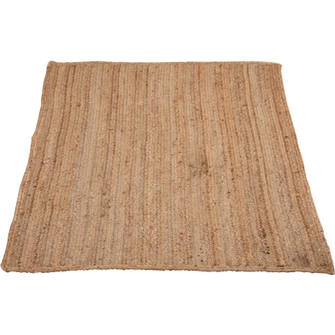 J-Line tapijt rechthoek jute naturel 180x120x1cm