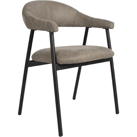 Label51 Eetkamerstoel amaze - micro suede set van 2