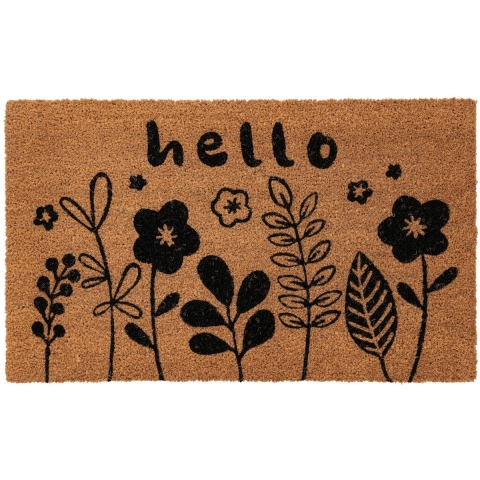 Muratap Kokosmat porto – deurmat buiten 100% kokosvezel, natuurlijk & slijtvast,