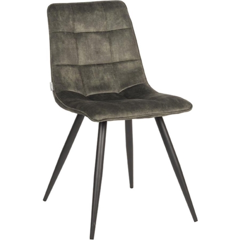 Label51 Eetkamerstoel jelt hunter velours set van 2