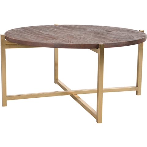 Label51 Salontafel dox 70x70x35 cm espresso hout